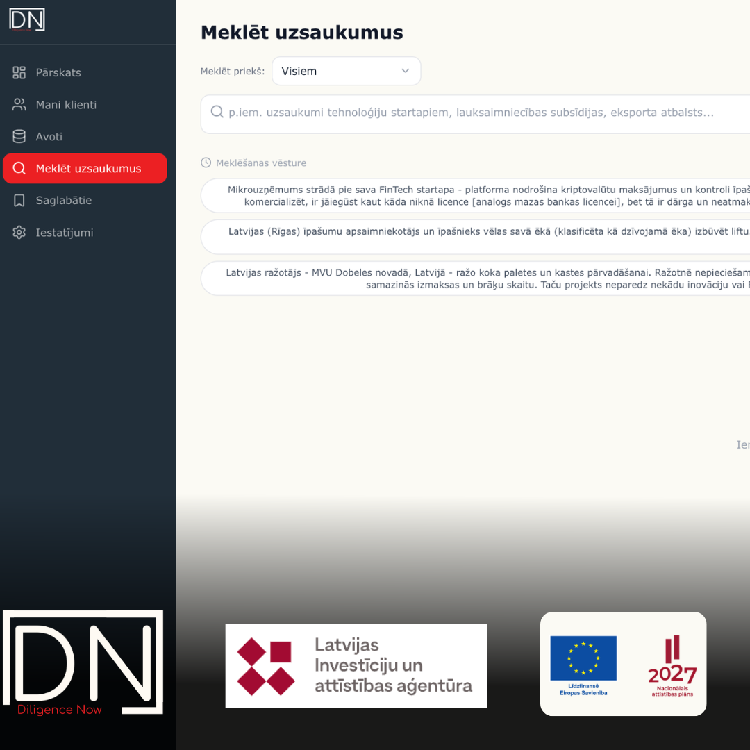 Dashboard mockup