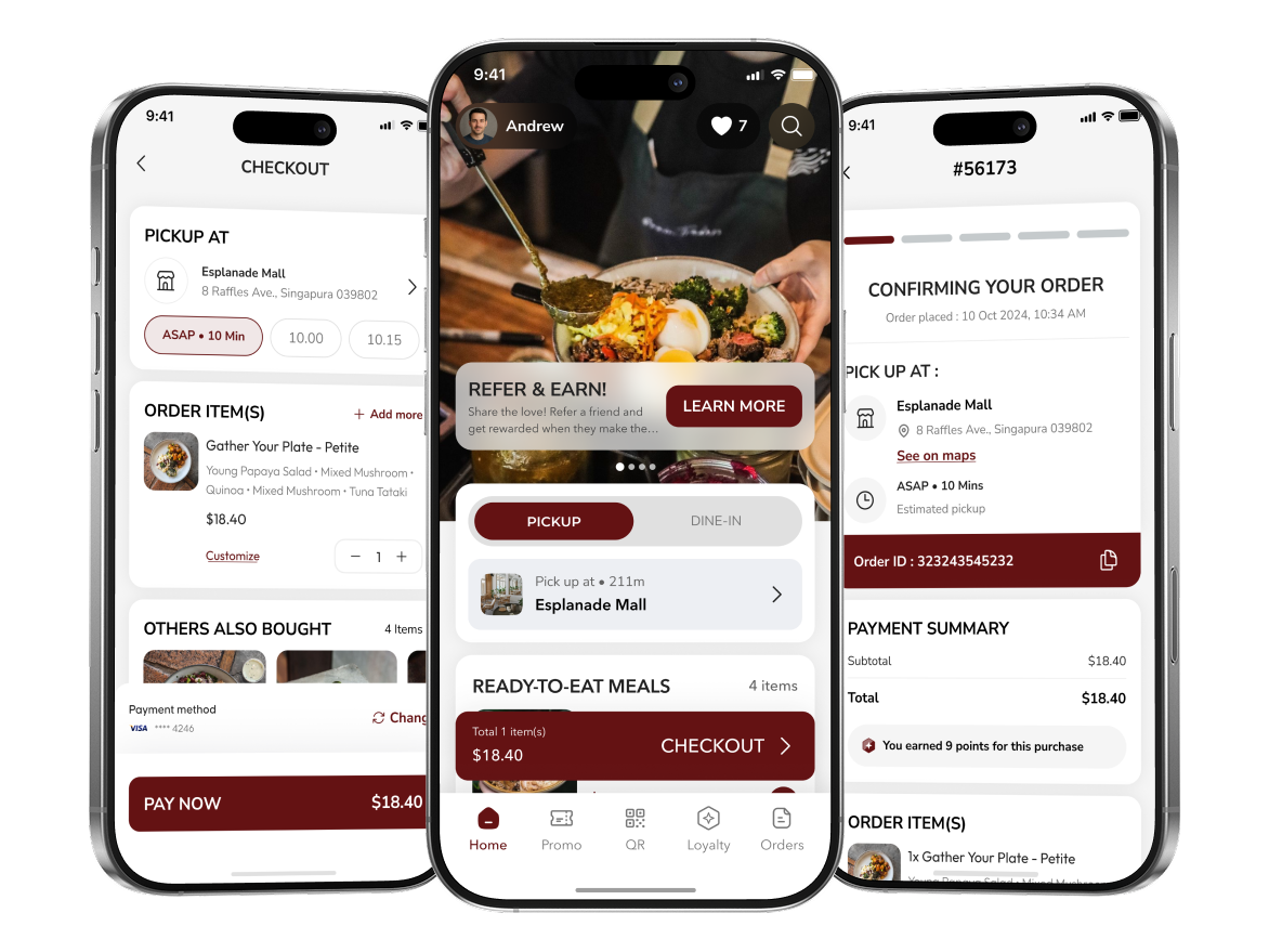 Cata app preview