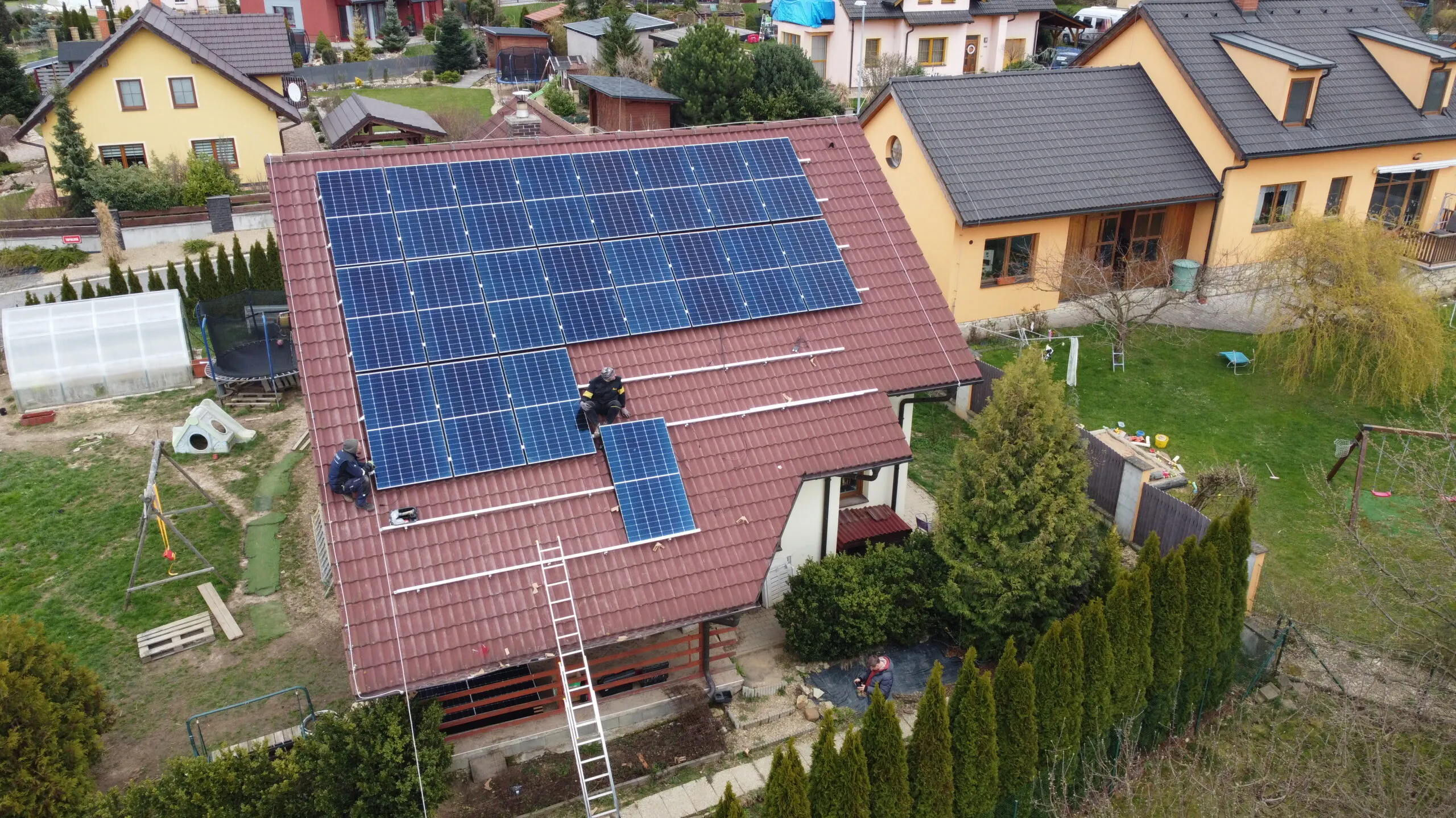 Realizace FVE Choceň