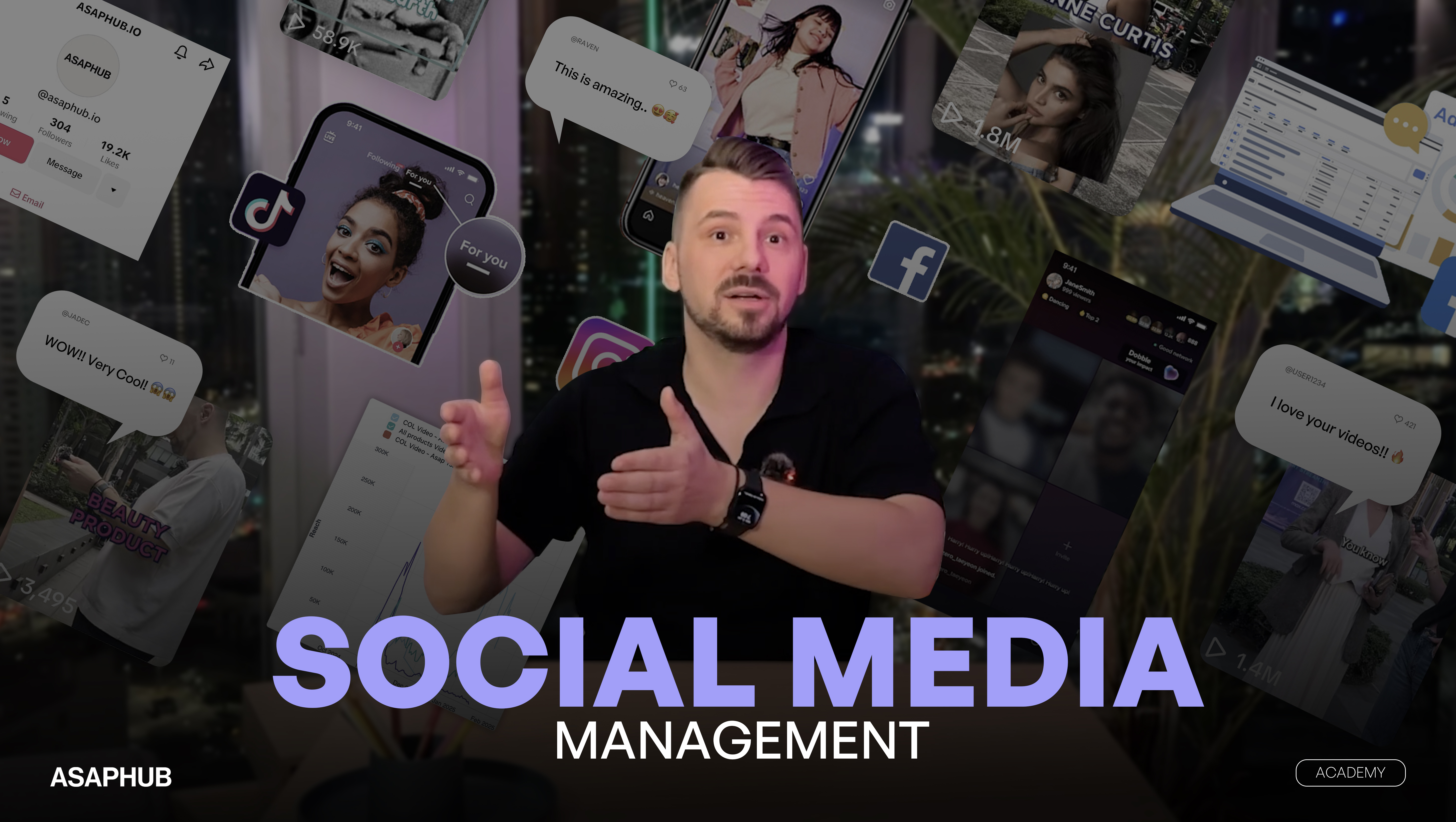 Brand Design course instructor at ASAP Hub Academy teaching logo creation, visual identity, color psychology, and brand strategy using iconic branding examples.