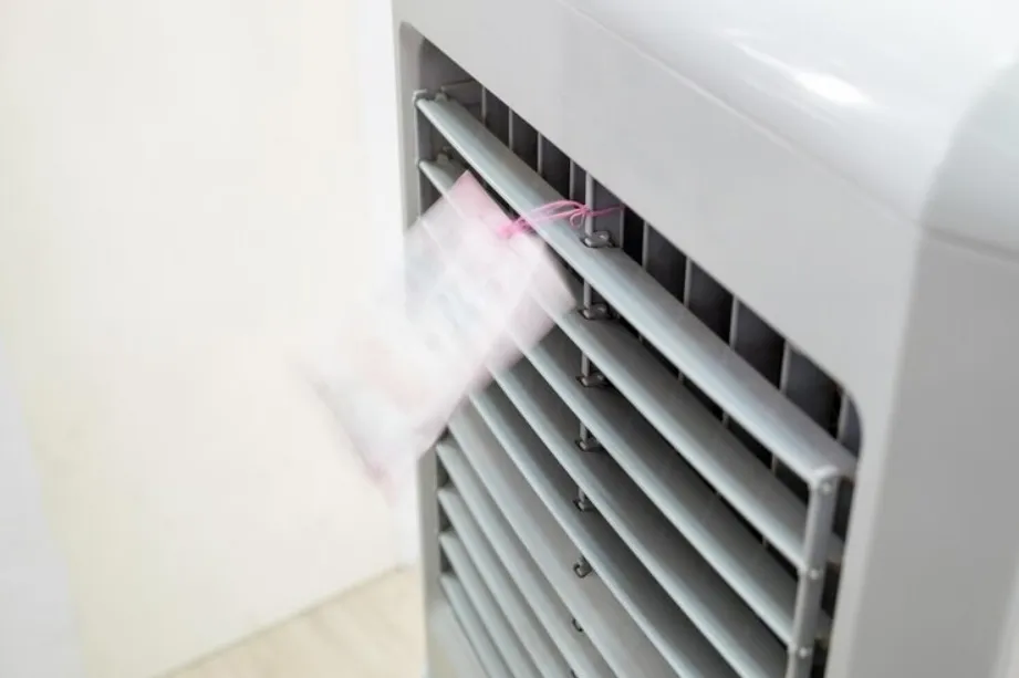 A close shot of Evaporator cooler