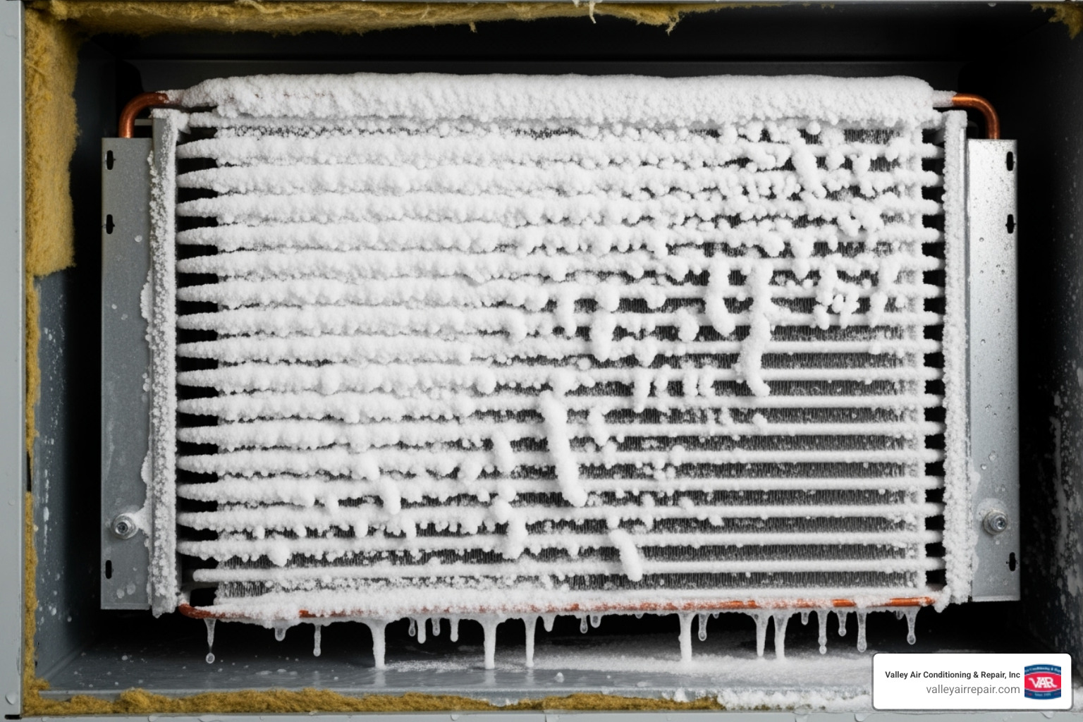 evaporator coil covered in ice - ac troubleshooting guide