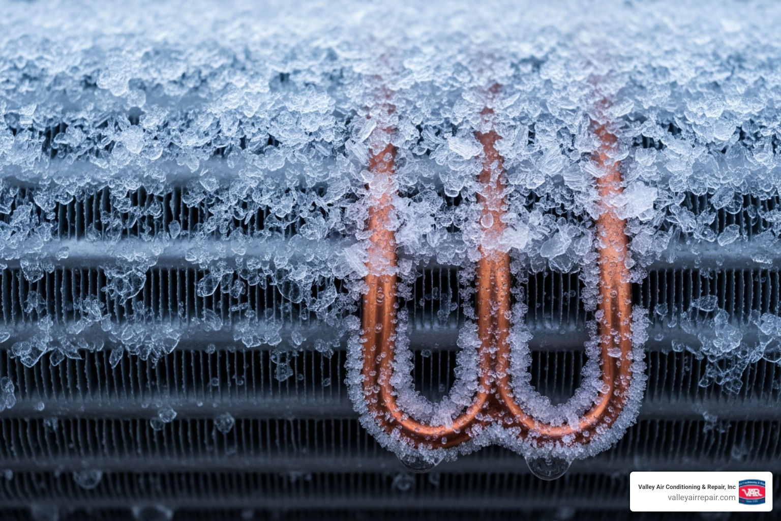 ice buildup on AC evaporator coils - ac unit won't turn on
