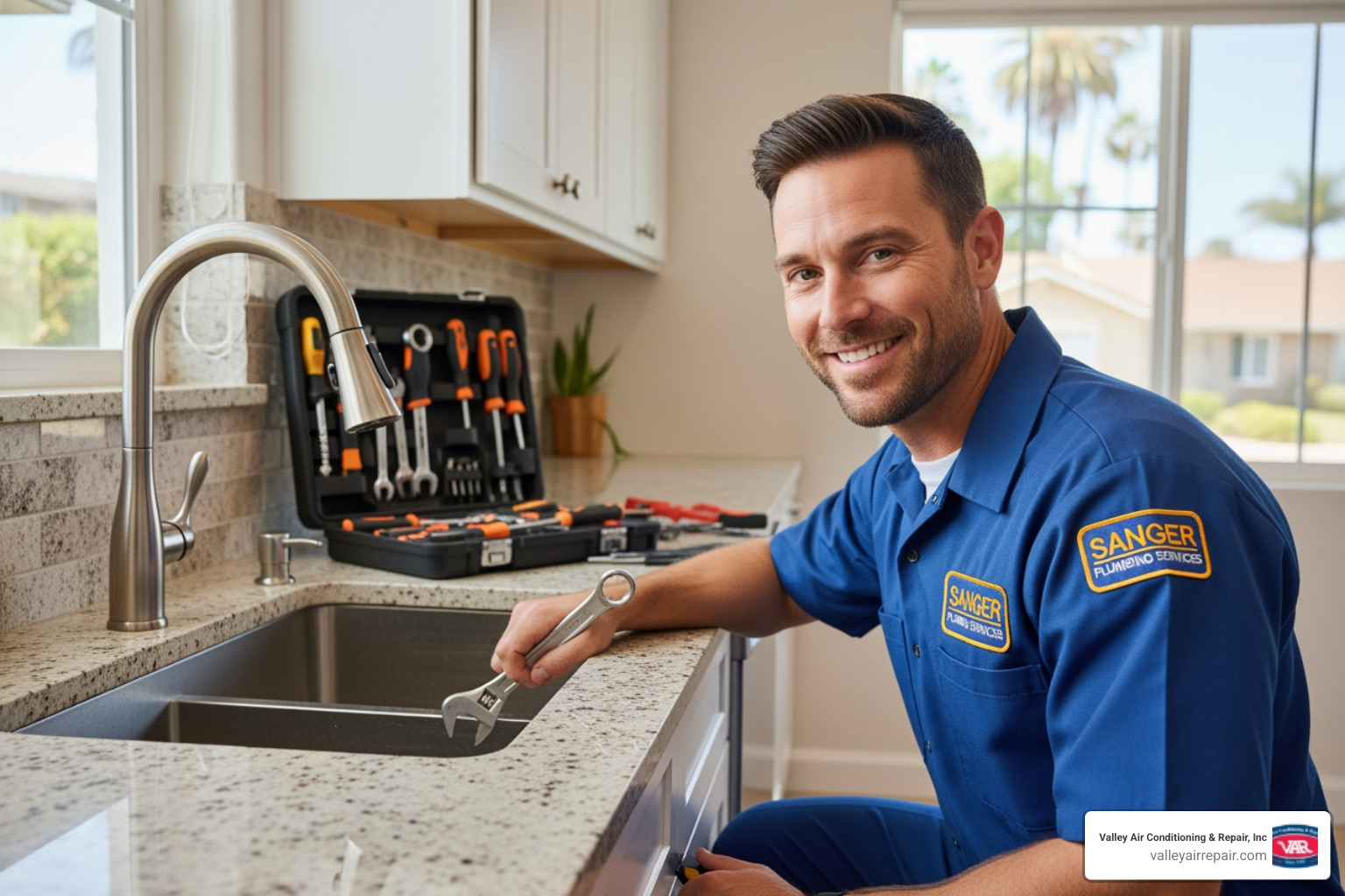 Infographic detailing key plumbing services, emergency steps, and maintenance tips for Sanger, CA homes. - plumbing services sanger ca Infographic detailing key plumbing services, emergency steps, and maintenance tips for Sanger, CA homes. - plumbing services sanger ca