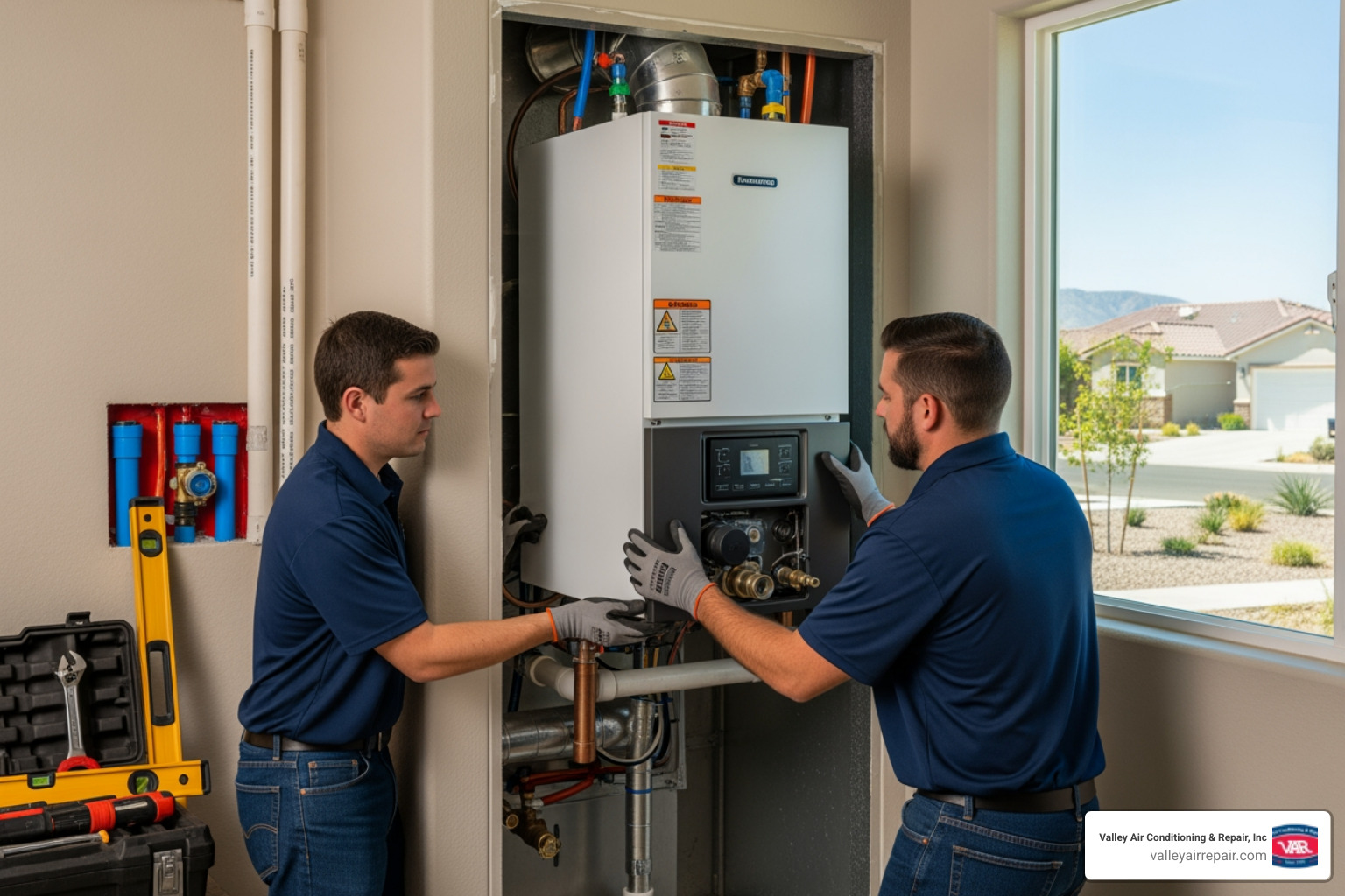 infographic explaining the benefits of a modern, high-efficiency boiler system - best boiler installation in clovis, ca