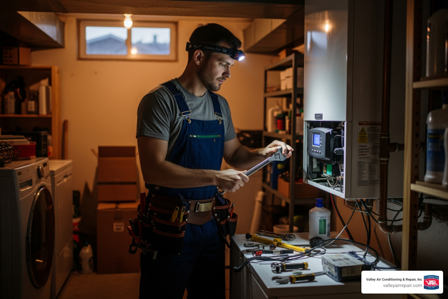 Infographic showing the top 5 signs of a boiler emergency: no heat or hot water, strange noises like banging or whistling, water leaks around the unit, low system pressure reading, and unusual smells including gas or burning odors - emergency boiler service in fresno, ca