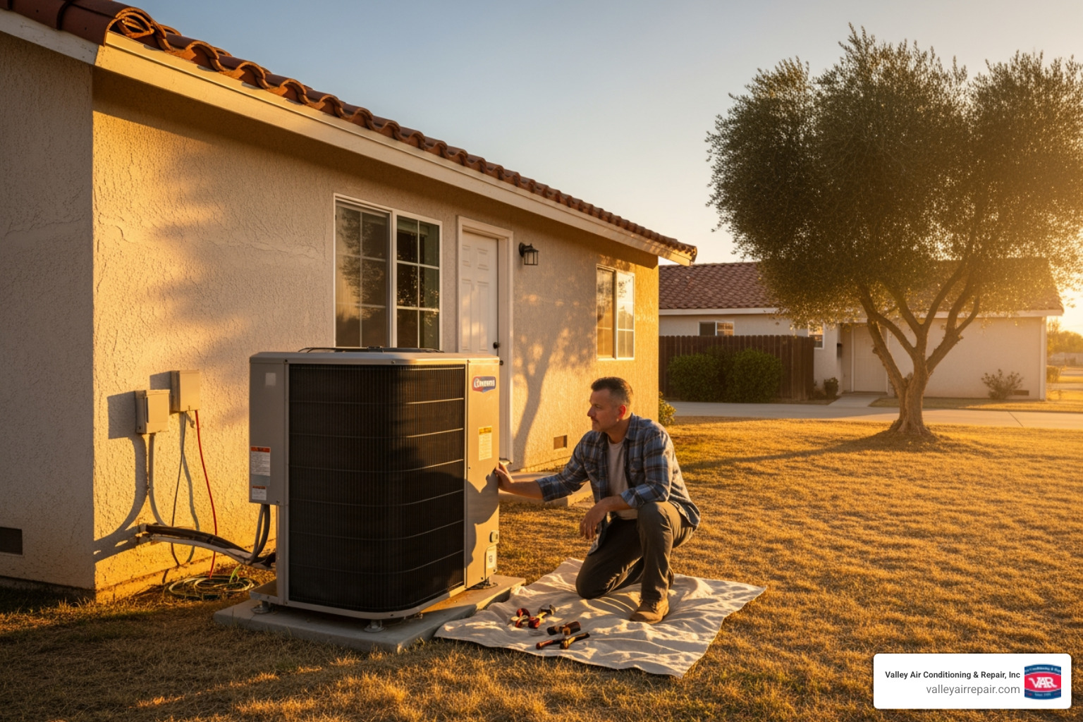 Infographic explaining how a heat pump transfers heat for both heating and cooling - affordable heat pump replacement in fresno, ca
