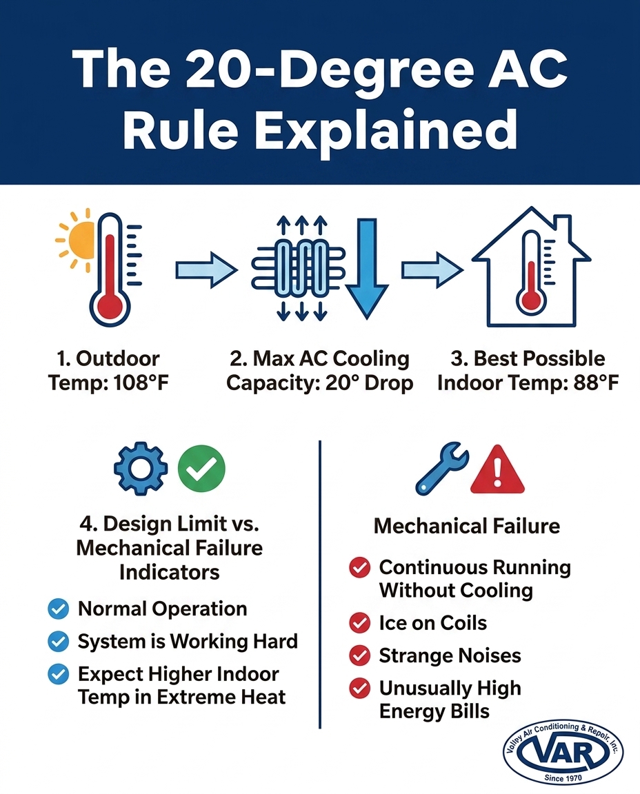 The 20-Degree AC Rule Explained