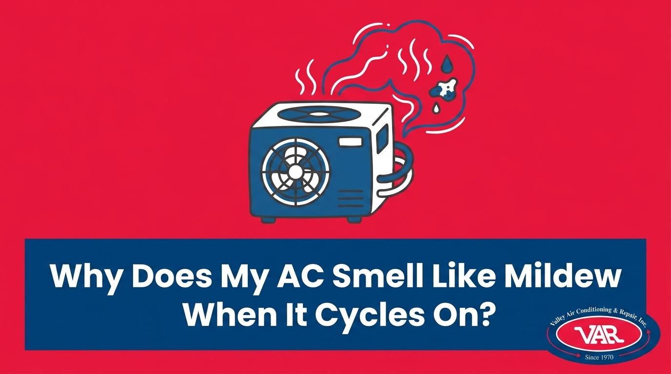 Why Does My AC Smell Like Mildew When It Cycles On?