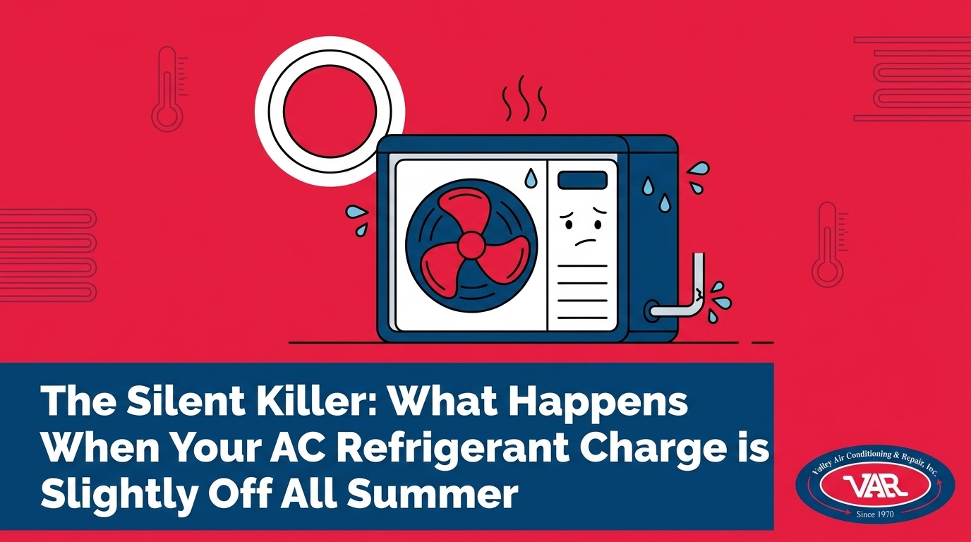 What Happens When Your AC Refrigerant Charge is Slightly Off All Summer