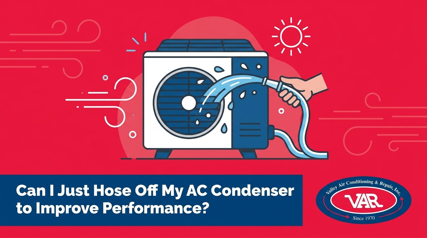 Can I Just Hose Off My AC Condenser to Improve Performance?