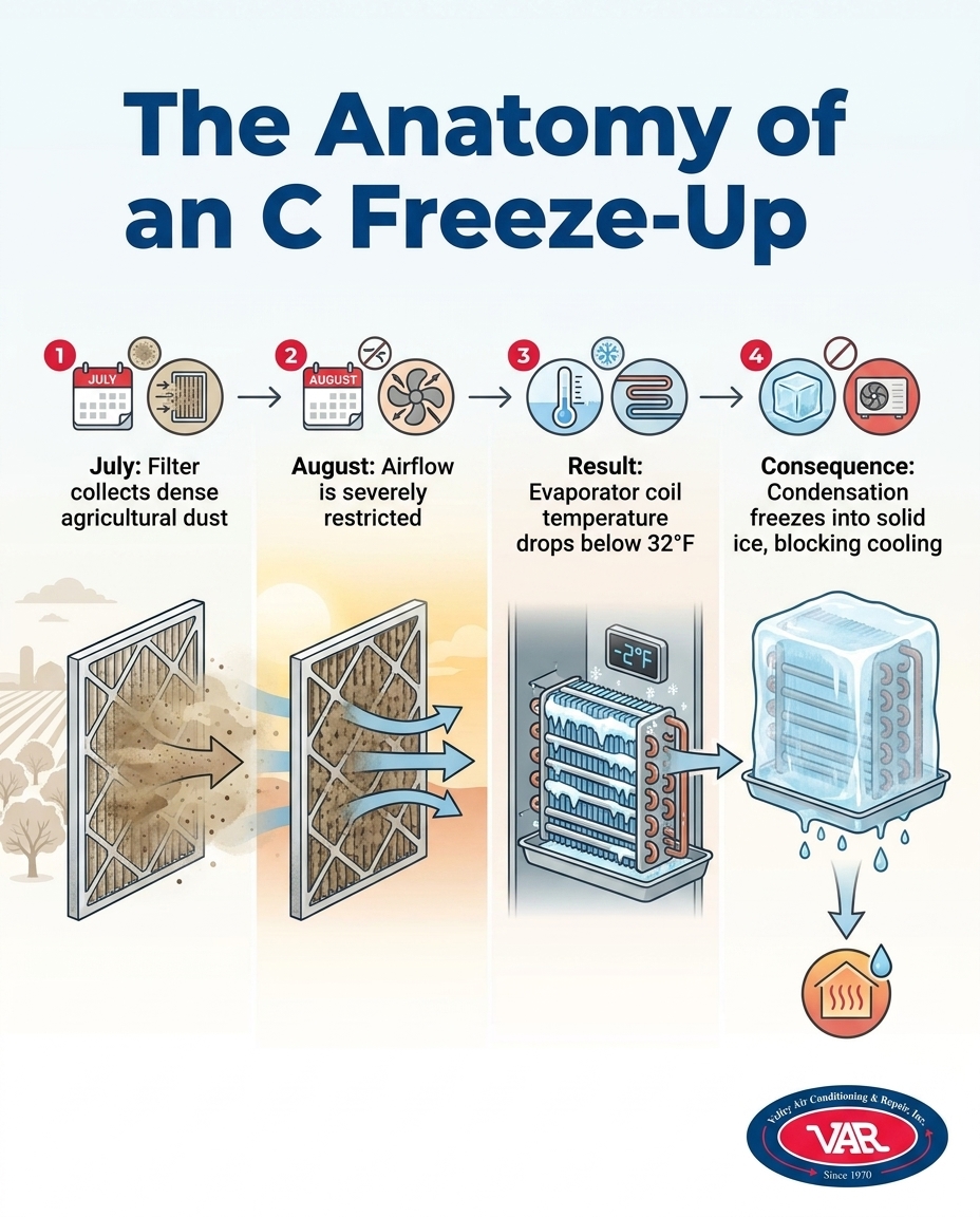 The Anatomy of an AC Freeze-Up