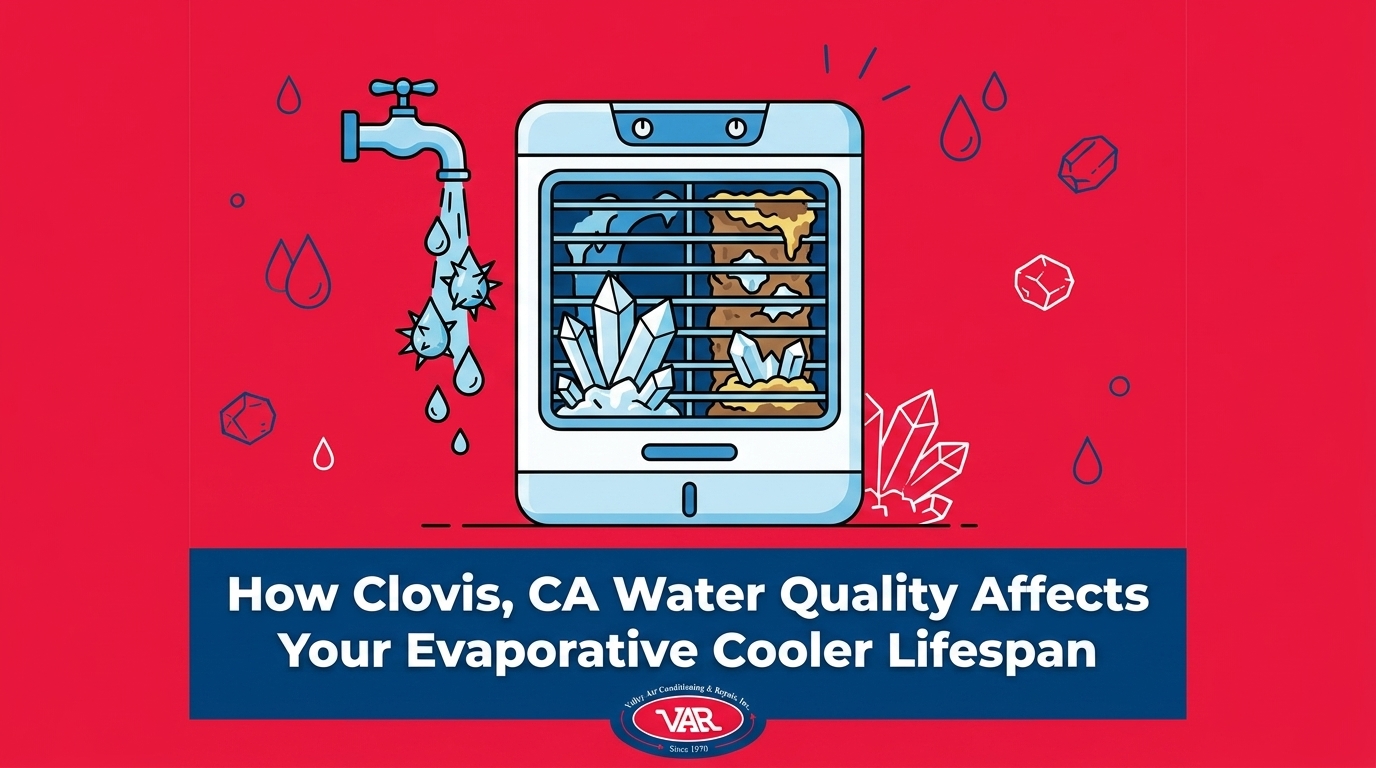 How Clovis Water Quality Affects Your Evaporative Cooler Lifespan