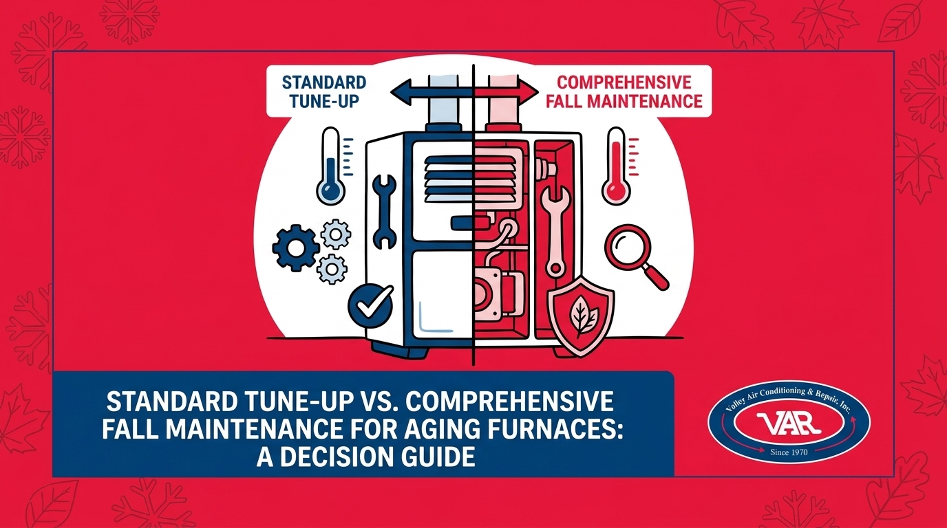 Standard Tune-Up vs. Comprehensive Fall Maintenance for Aging Furnaces