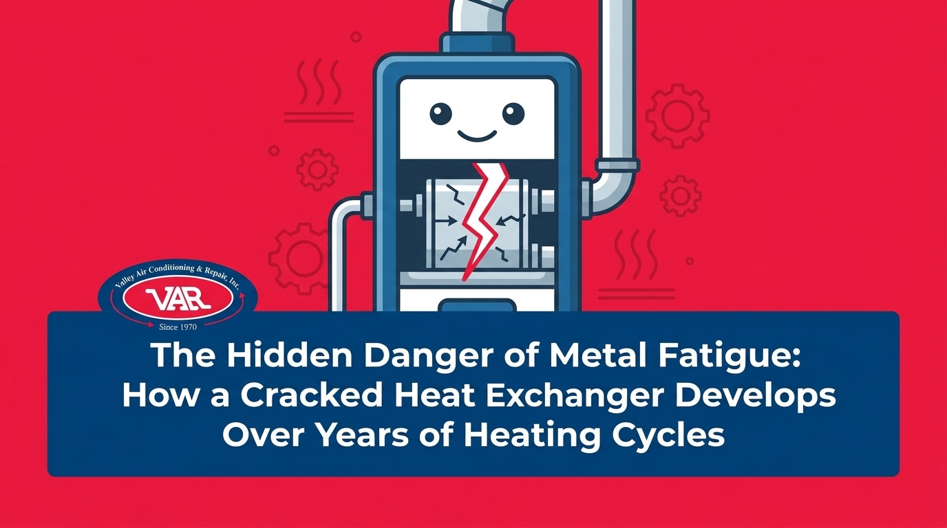 How a Cracked Heat Exchanger Develops Over Years of Heating Cycles