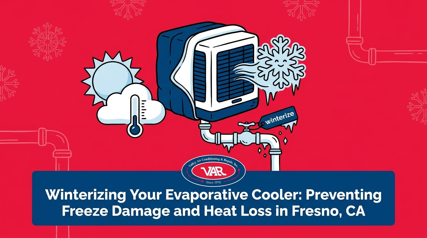 Winterizing Your Evaporative Cooler to Prevent Fresno Freeze Damage