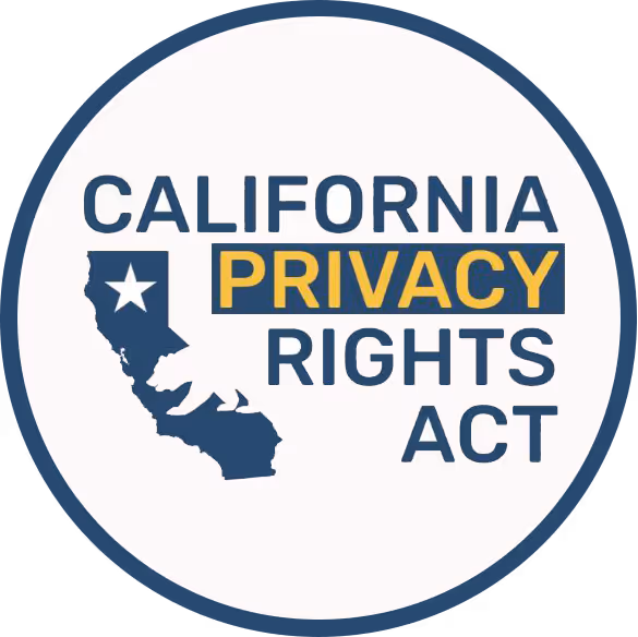 CPRA badge - California Privacy Rights Act