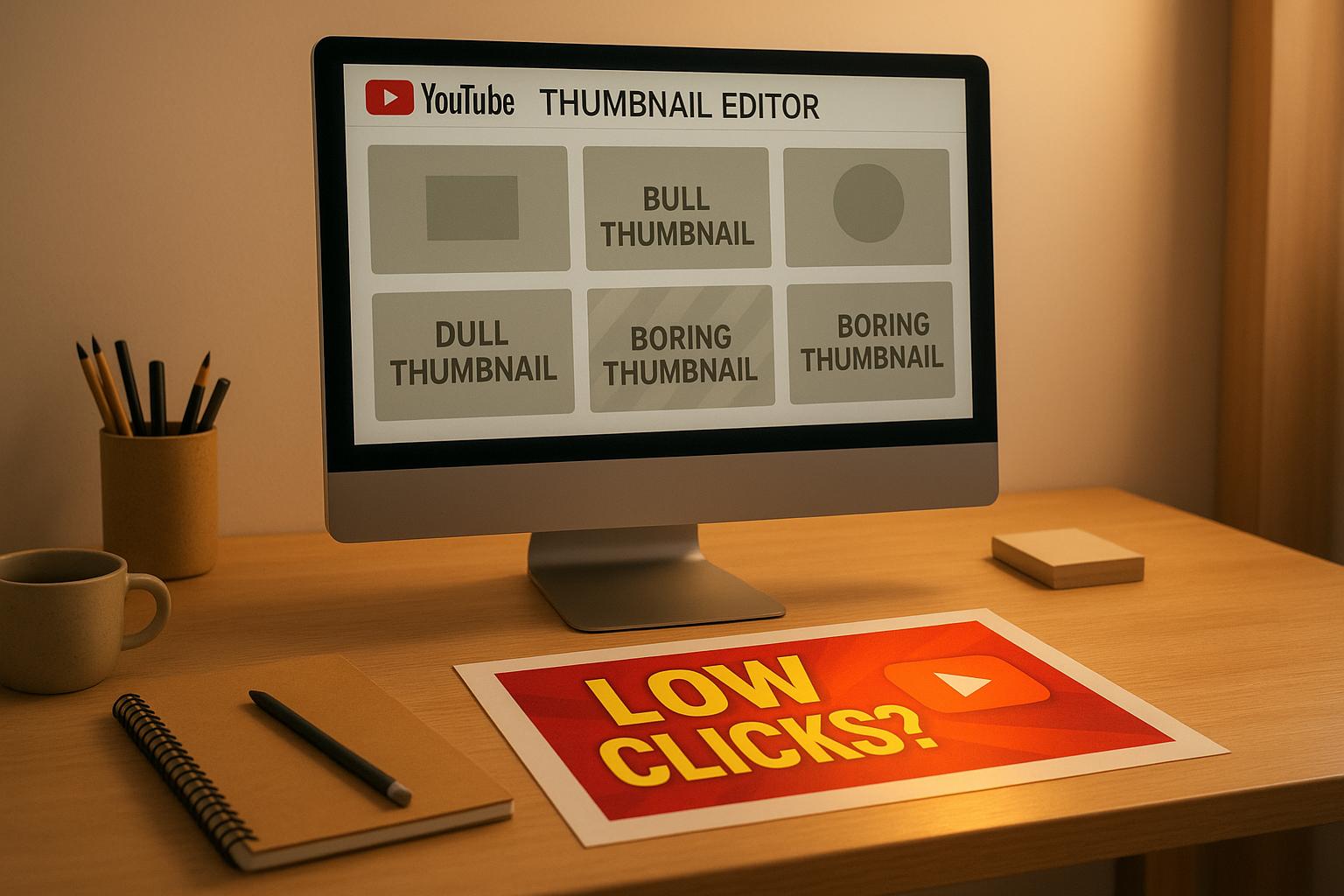 Why Your YouTube Thumbnails Get Low Click Rates