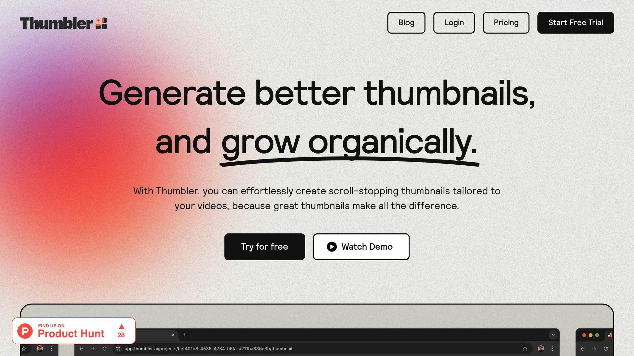 Thumbler AI