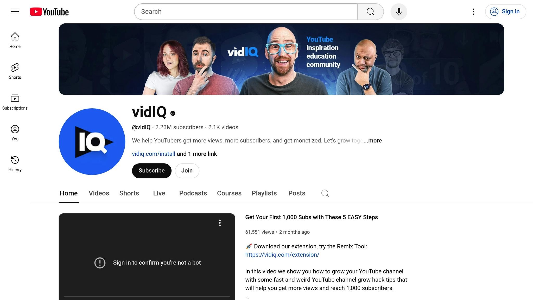 vidIQ