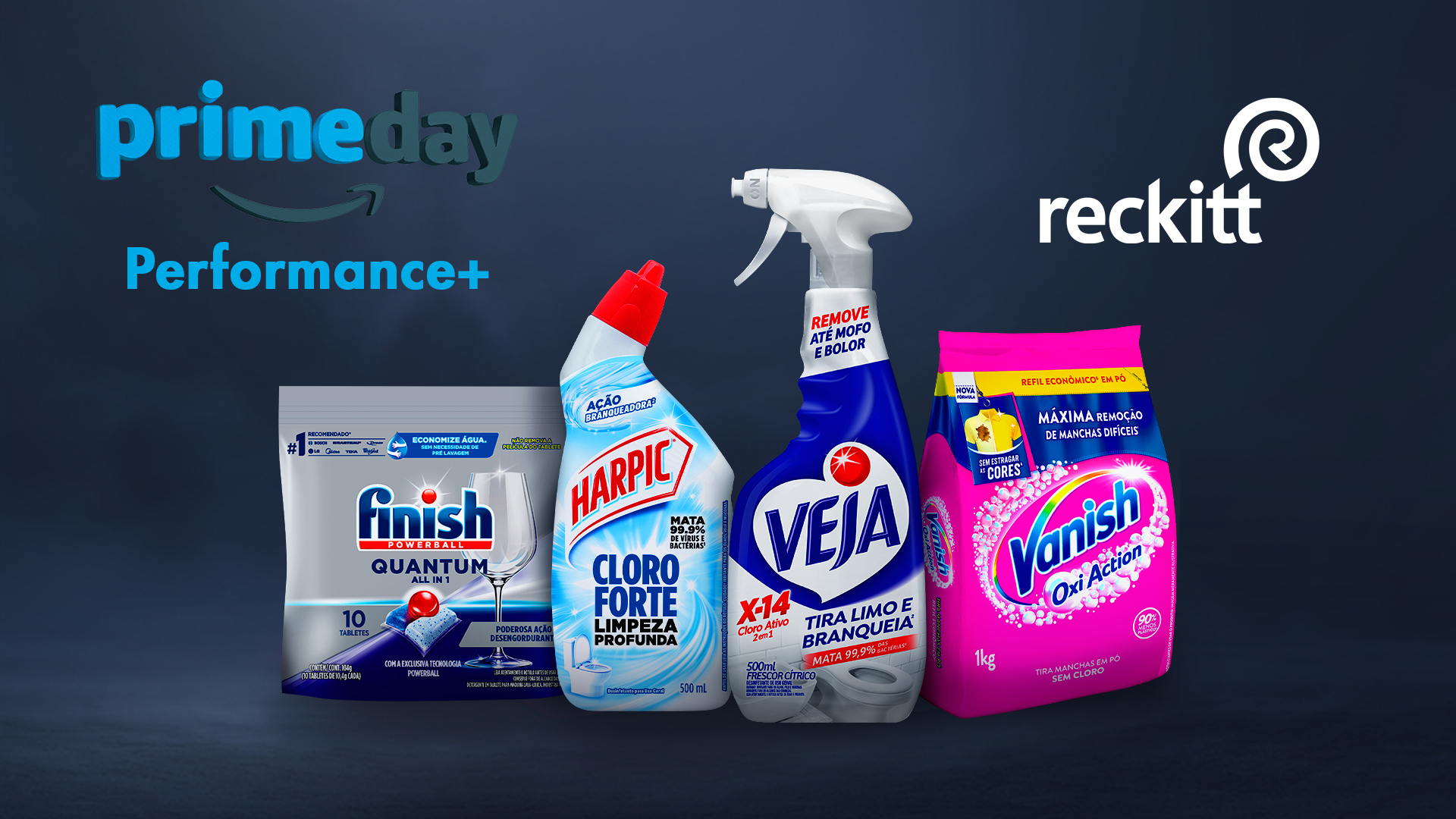 Cadastra potencializa a performance da Reckitt no Prime Day 2025 com o Performance+ da Amazon
