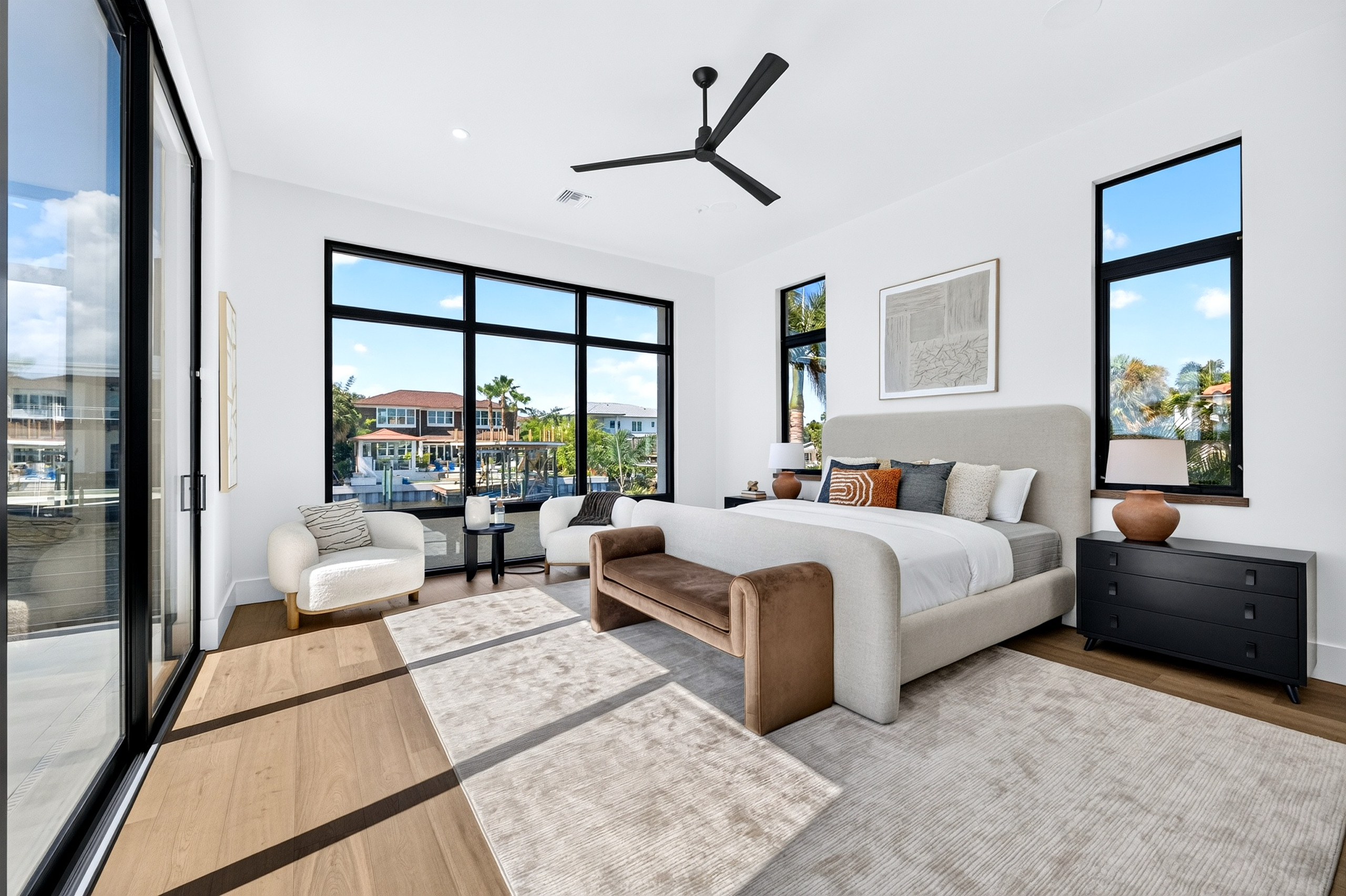 Primary bedroom Sunset park