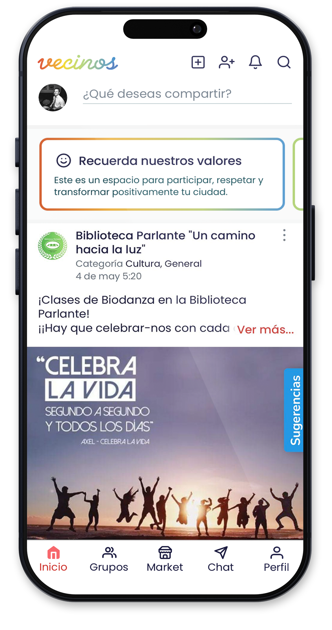Vecinos App - Feed