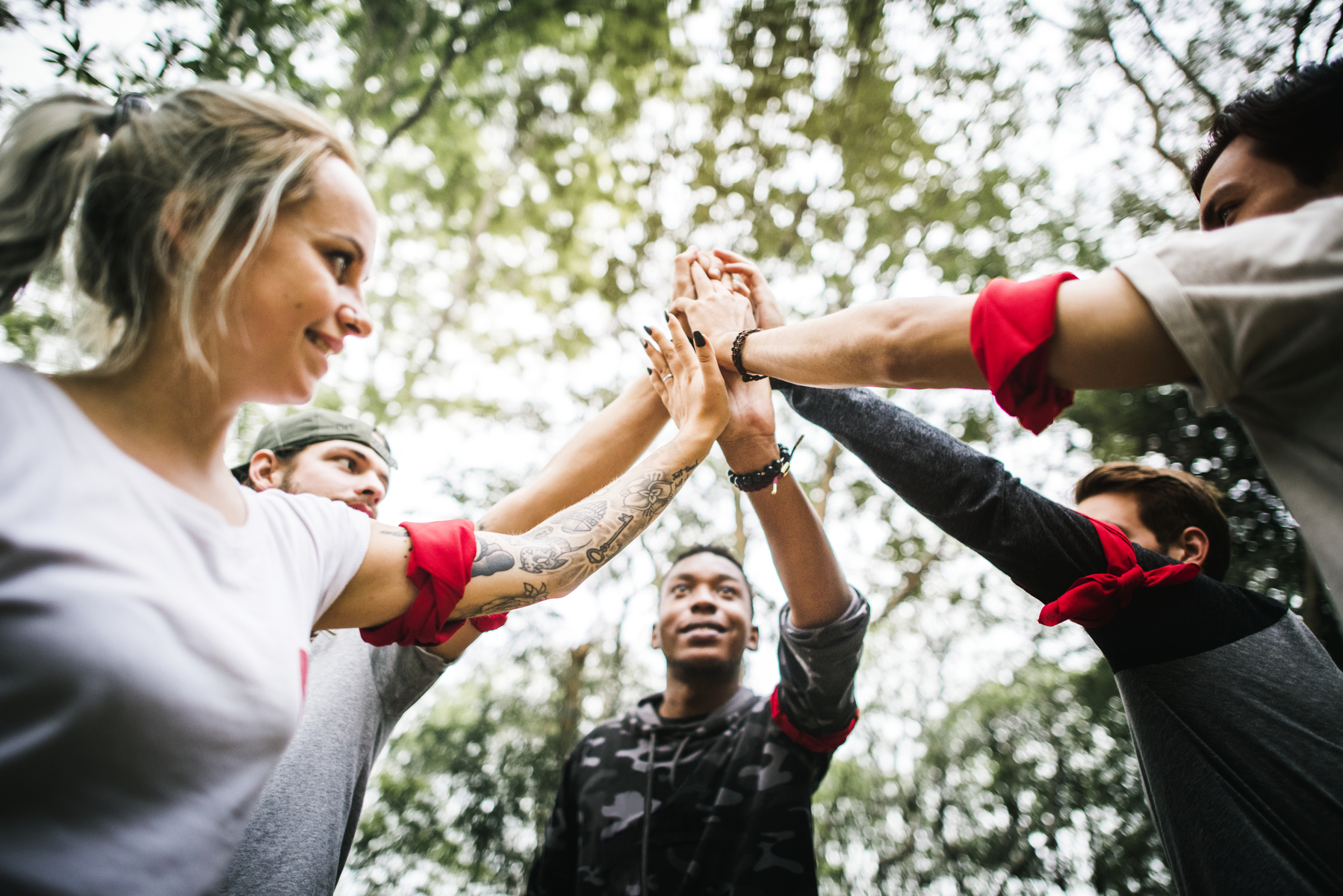 teambuilding samenwerkingsactiviteit collega's teamwork