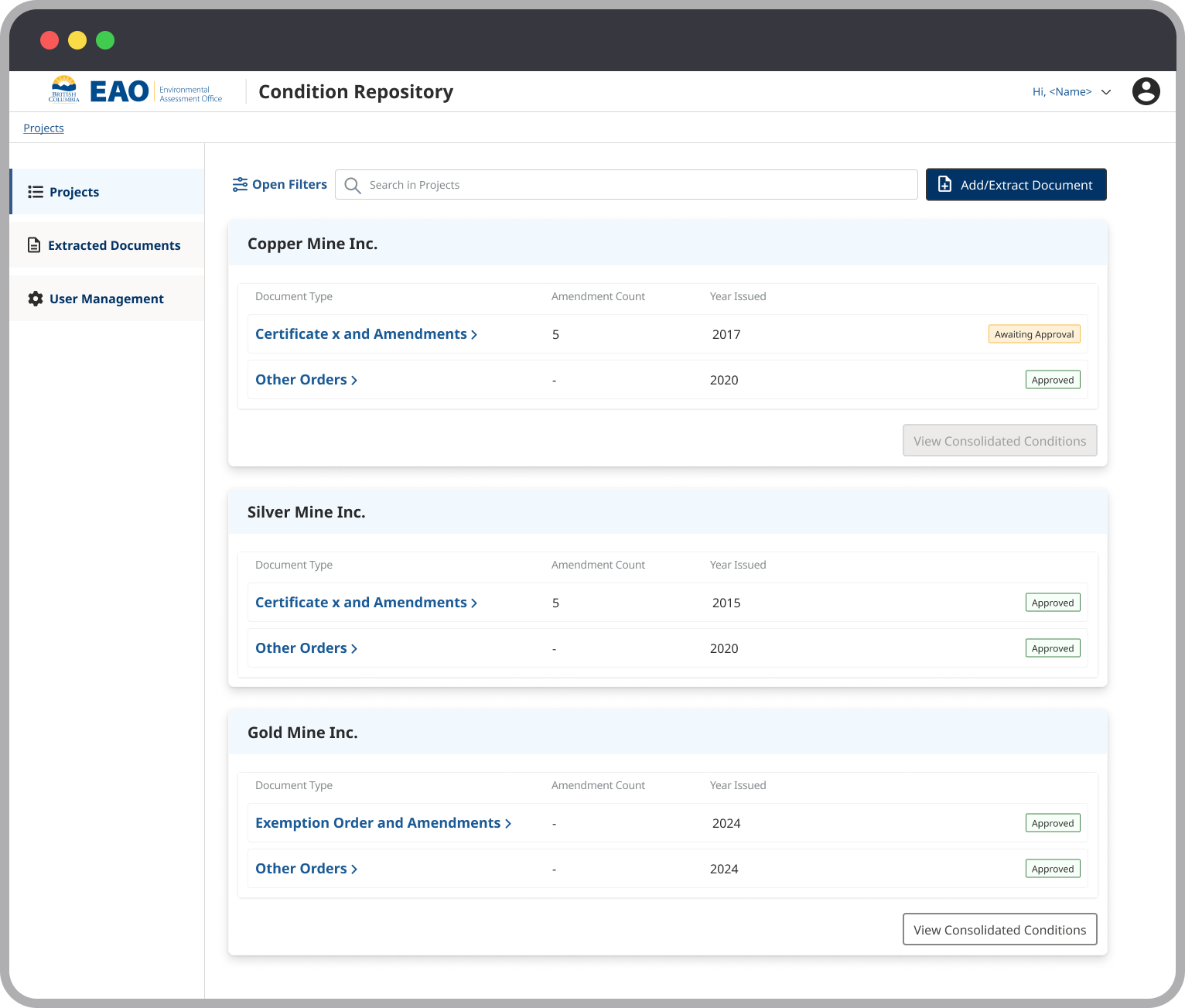 Case Study 1 - The Condition Repository