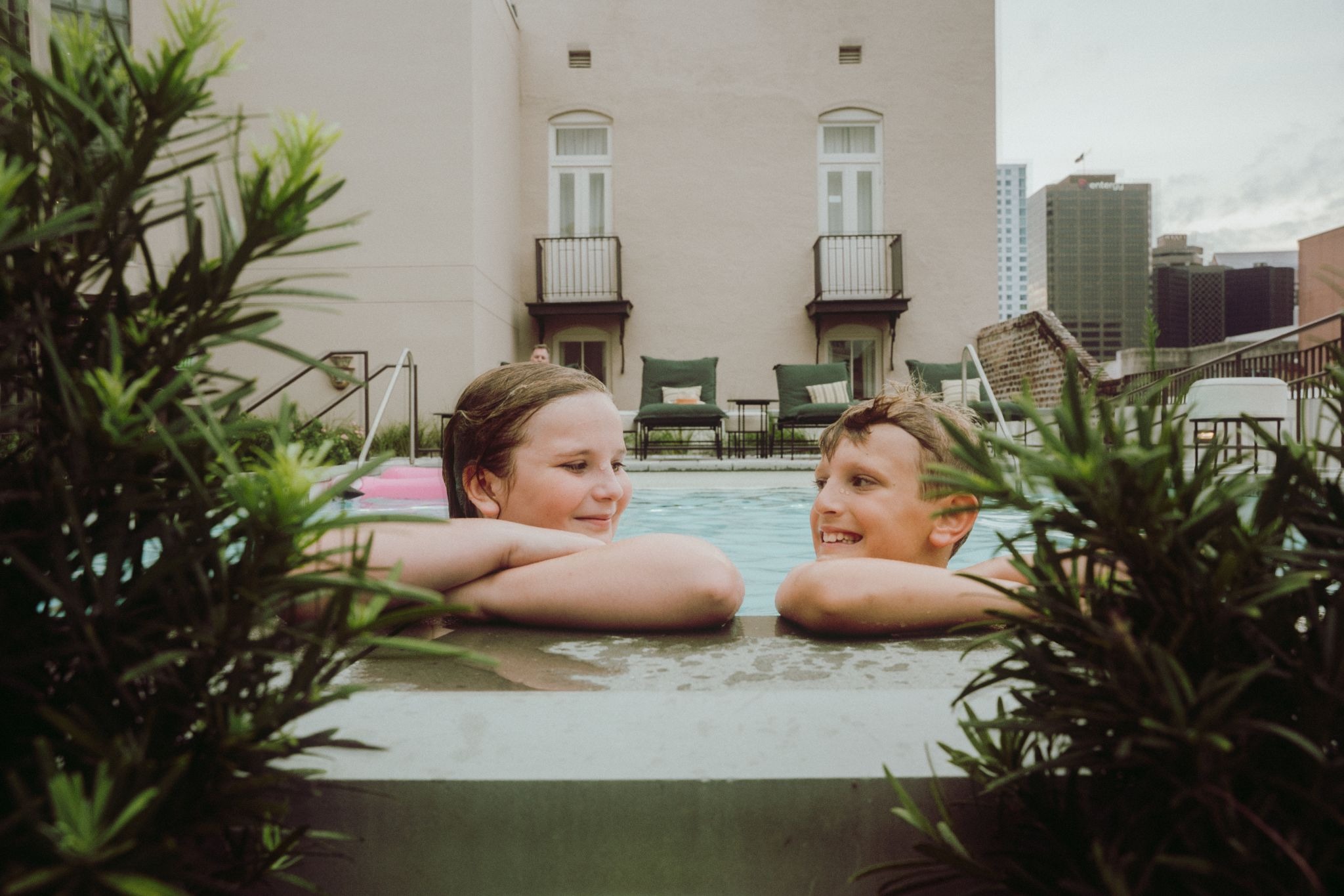Rooftop Pool Hotel Perle