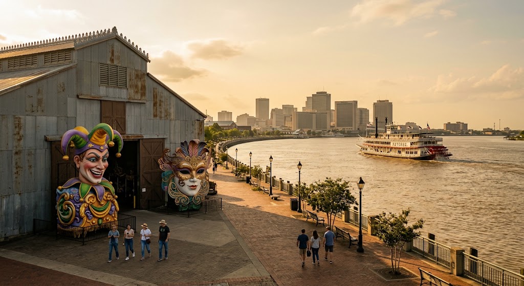 Hotels Near Mardi Gras World New Orleans