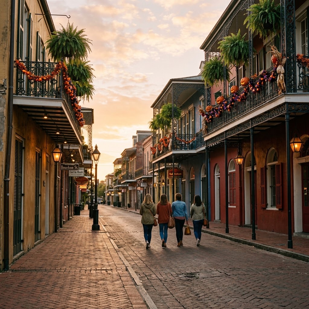 New Orleans in October