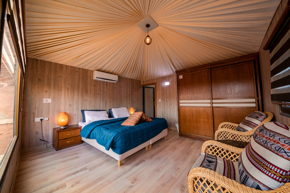 Inside Royal tent 