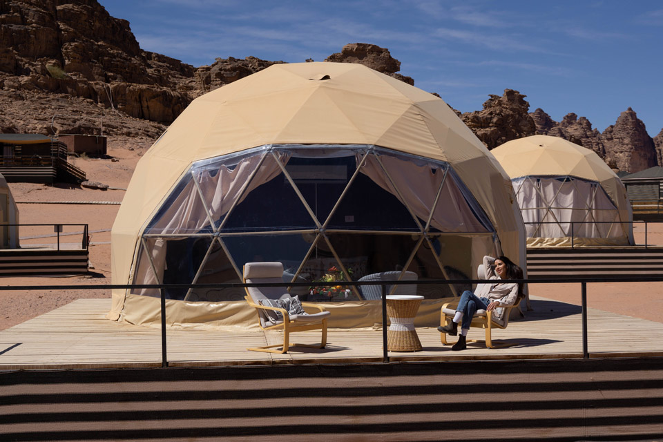 Inside Martian Dome