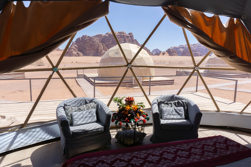 experience inside the camp
