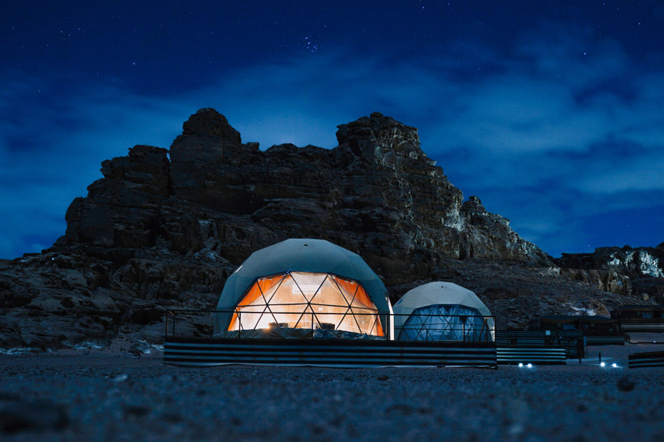 view at night at suncity camp