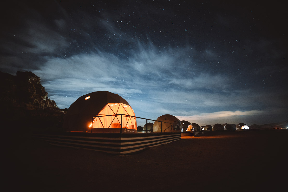 view at night at suncity camp