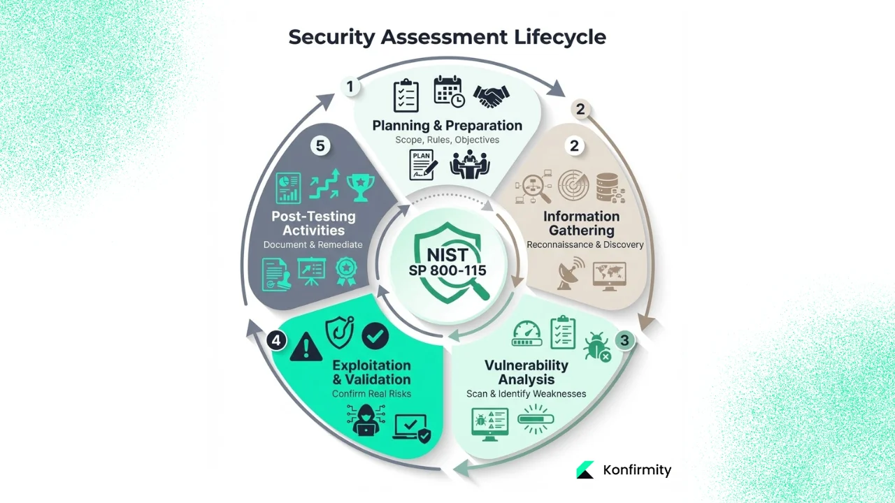 How NIST SP 800-115 works—Key Components & Methodologies