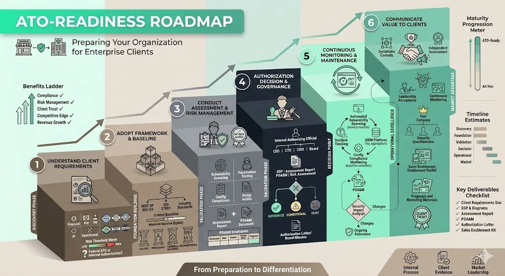 How to prepare your organization (vendor) to support enterprise clients with ATO-readiness