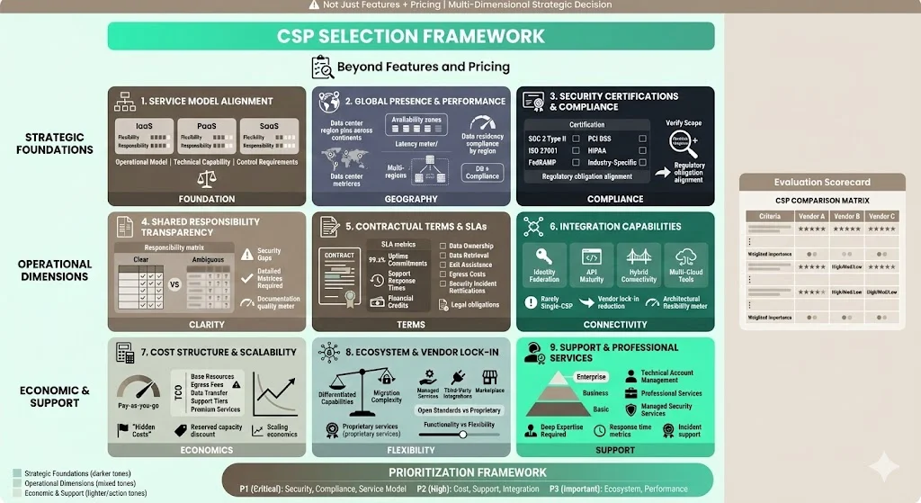 Choosing the Right CSP: What Enterprises Should Evaluate