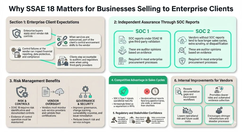 Why SSAE 18 Matters for Businesses Selling to Enterprise Clients