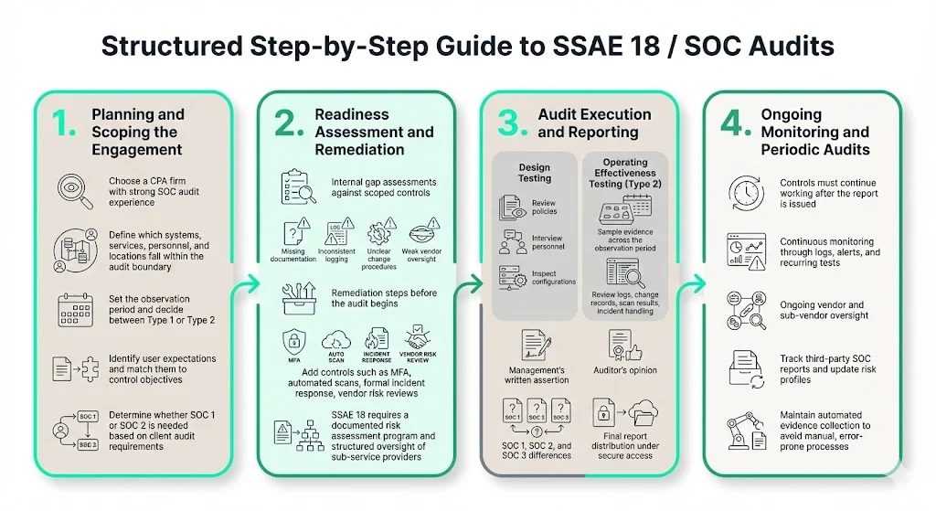 How SSAE 18 Works: The Process for Service Organizations