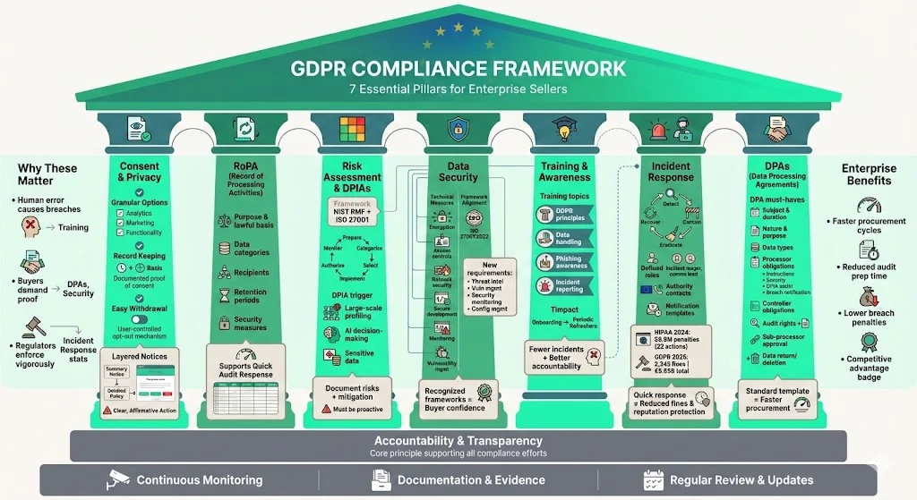 Supporting Pillars: Processes & Policies for GDPR Compliance