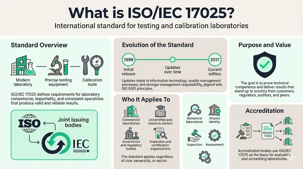 What is ISO/IEC 17025?