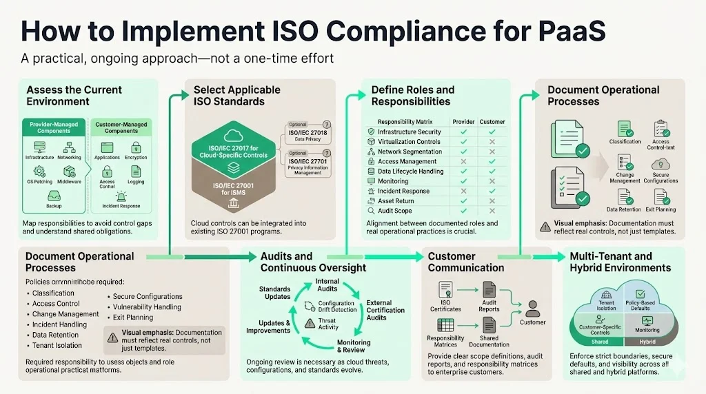 How to Implement ISO Compliance for PaaS