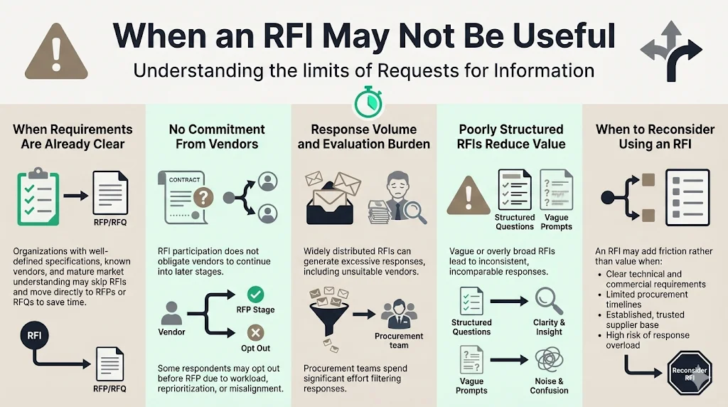 Potential Limitations / When RFI May Not Be Useful