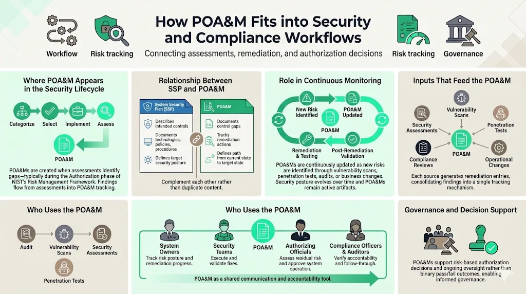 How POA&M Fits into Broader Security and Compliance Workflows