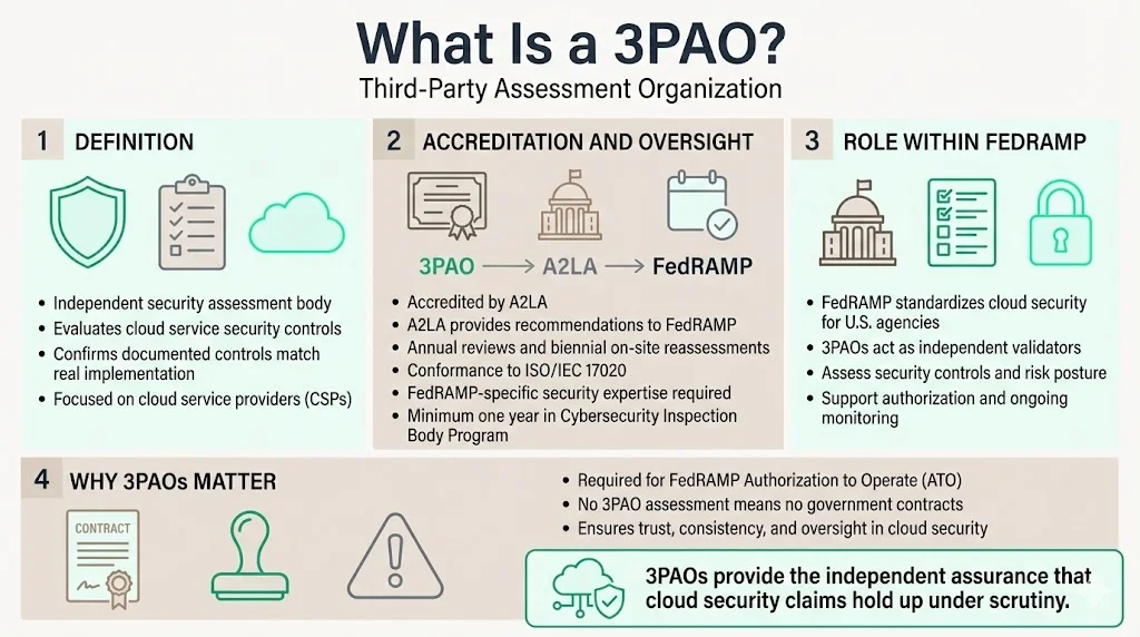 What is a 3PAO?