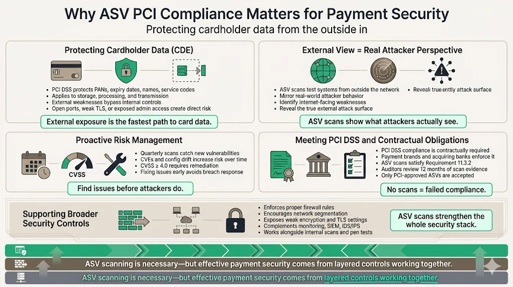 Why ASV PCI compliance matters for data protection and payment security