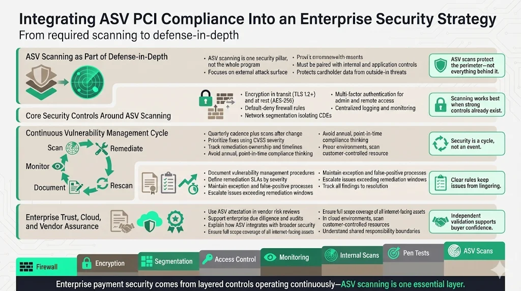 How enterprises should integrate ASV PCI compliance into their broader data protection / security strategy
